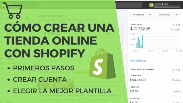 Aprende a crear tu propia web en Shopify en 7 pasos