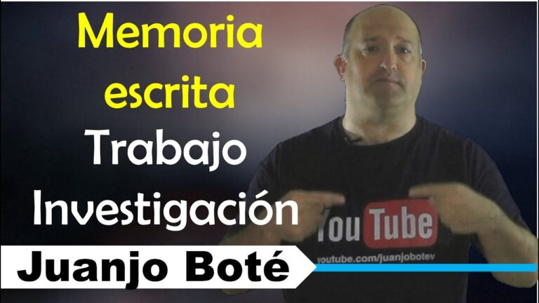 Aprende cómo hacer una memoria de trabajo en 7 pasos fáciles