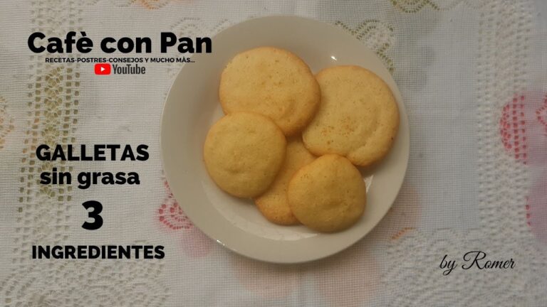 Galletas saludables y deliciosas sin mantequilla ni aceite: ¡Aprende a hacerlas!