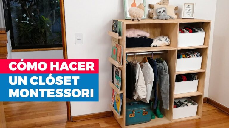 Transforma el cuarto de tus hijos con este increíble armario infantil de solo 6 pasos