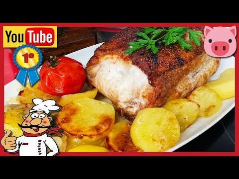 Delicioso lomo de cerdo al horno con patatas: el secreto de una cena perfecta