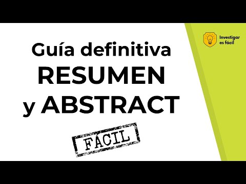 Resumen TFG: Aprende a hacerlo en 5 pasos sencillos