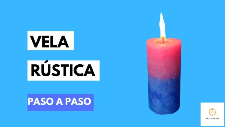 Domina la técnica para hacer velas bicolores fácilmente