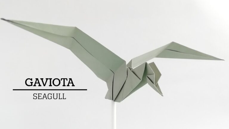 Descubre cómo hacer fascinantes gaviotas de papel en 5 simples pasos