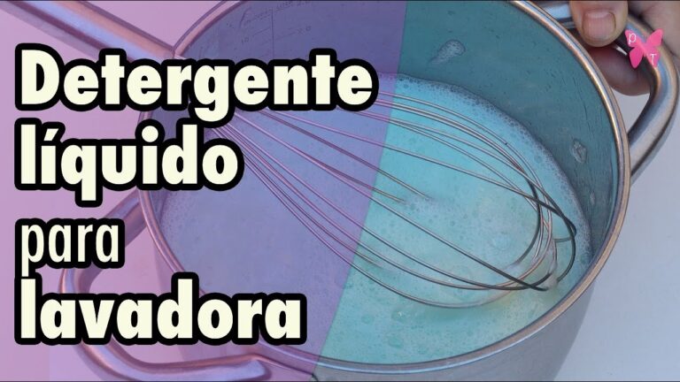 ¿Quieres ahorrar dinero en productos de limpieza? Aprende cómo hacer detergente líquido para lavadora en casa.