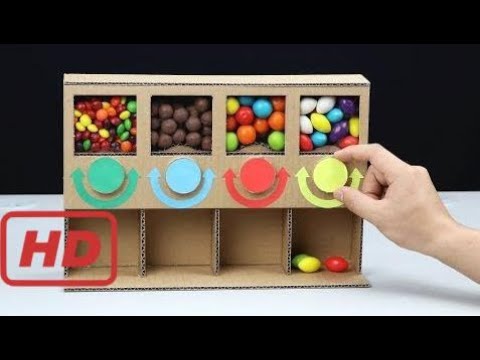 Aprende a crear un dispensador casero de chuches en solo minutos