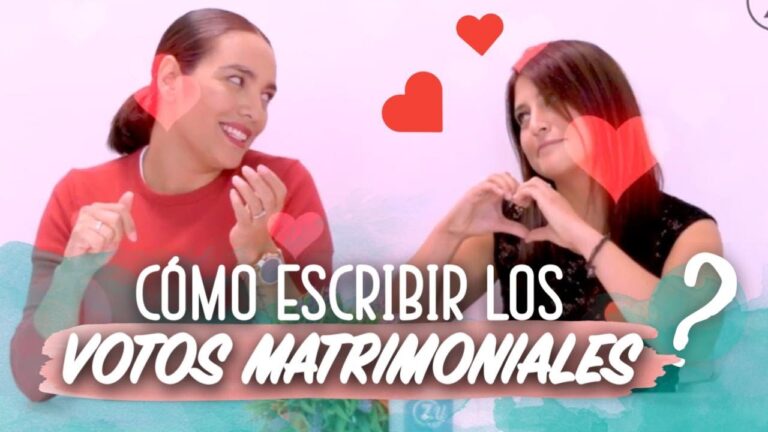 Aprende Cómo Hacer Votos Matrimoniales Inolvidables En 5 Pasos