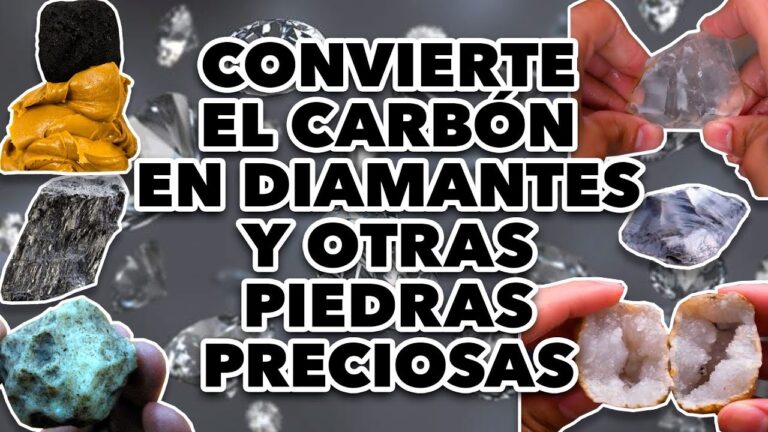 Aprende a convertir carbono en diamante en casa en solo 5 pasos