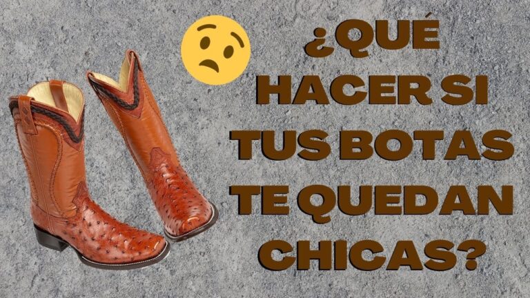 Truco infalible para ensanchar tus botas en casa sin gastar dinero
