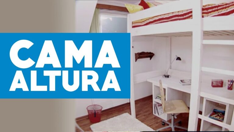Cama elevada DIY: aprende a hacer una estructura de cama alta fácilmente
