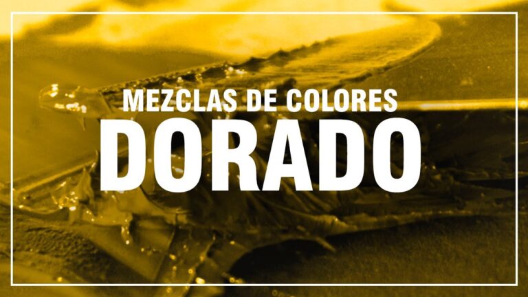 Aprende a crear el color dorado perfecto con pintura acr&iacute;lica en solo 4 pasos.