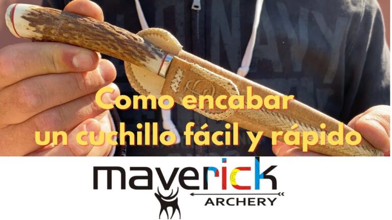 Crea un cuchillo único con cuerno de ciervo en casa