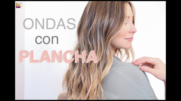 Consigue ondas rotas con plancha de forma sencilla