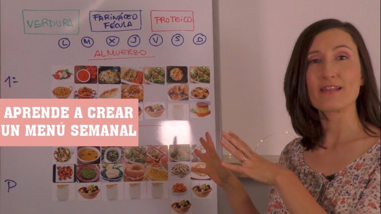 Descubre c&oacute;mo hacer un men&uacute; saludable en solo 5 pasos