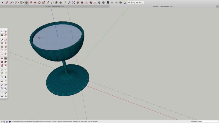Domina Sketchup: Aprende a hacer una elegante copa en solo 5 pasos
