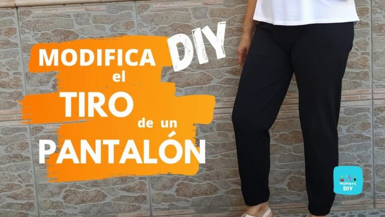Truco efectivo para acortar el tiro de tus pantalones en segundos