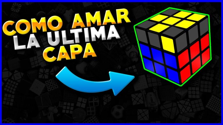 Descubre cómo resolver la última cara del cubo Rubik en 7 pasos