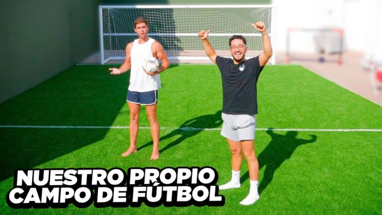 Crea un campo de fútbol en casa: Guía para construirlo