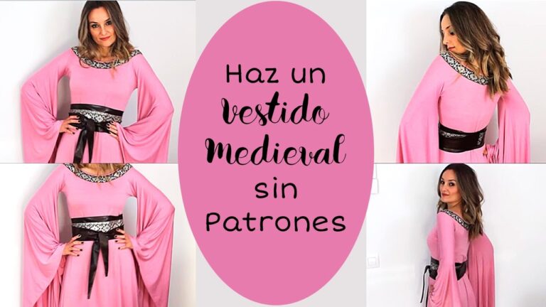 Aprende a crear tu propio vestido medieval para mujer: ¡Hazlo tú misma!