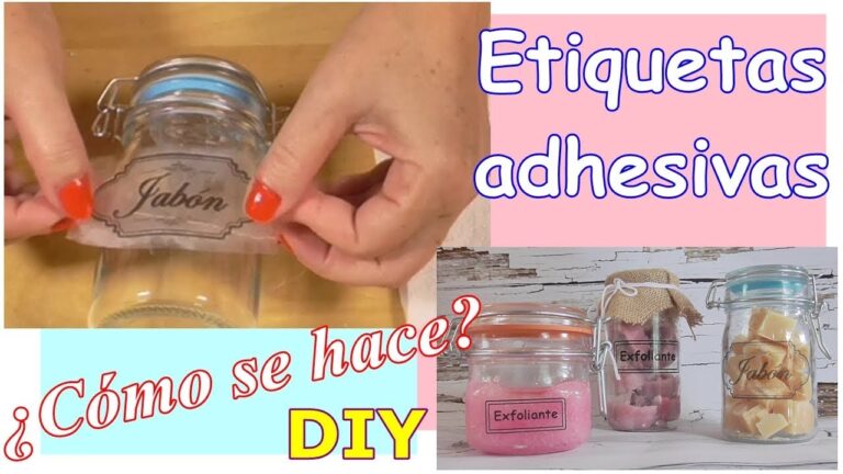 DIY: Crea tus propios autoadhesivos caseros en casa
