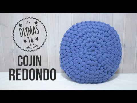 ¿Quieres innovar en crochet? Aprende a hacer un almohadón redondo en simples pasos