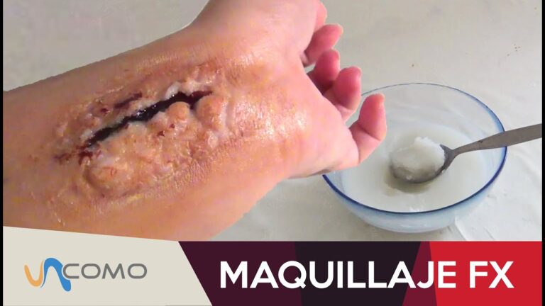 C&oacute;mo crear heridas impactantes con rotuladores: tutorial para efectos realistas