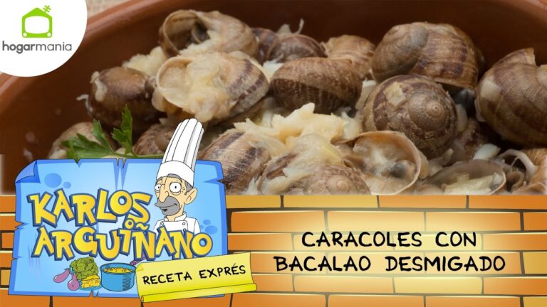 Saborea la exquisitez: Aprende cómo hacer caracoles a la arguiñano
