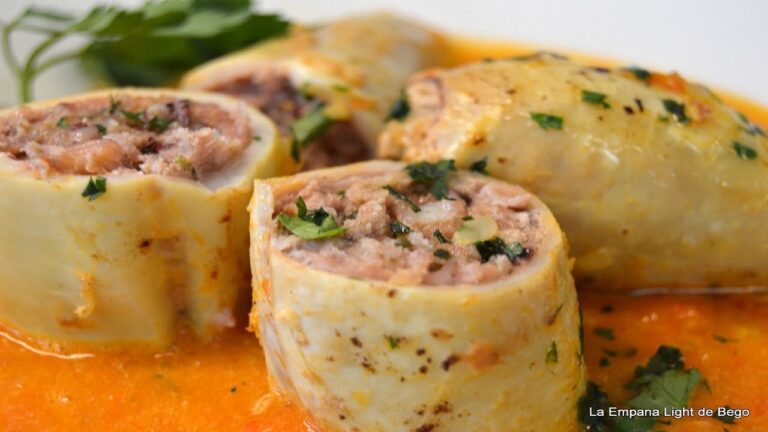 Deliciosos calamares rellenos de carne: receta f&aacute;cil y sabrosa