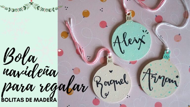 Descubre c&oacute;mo crear bolas de madera personalizadas en casa