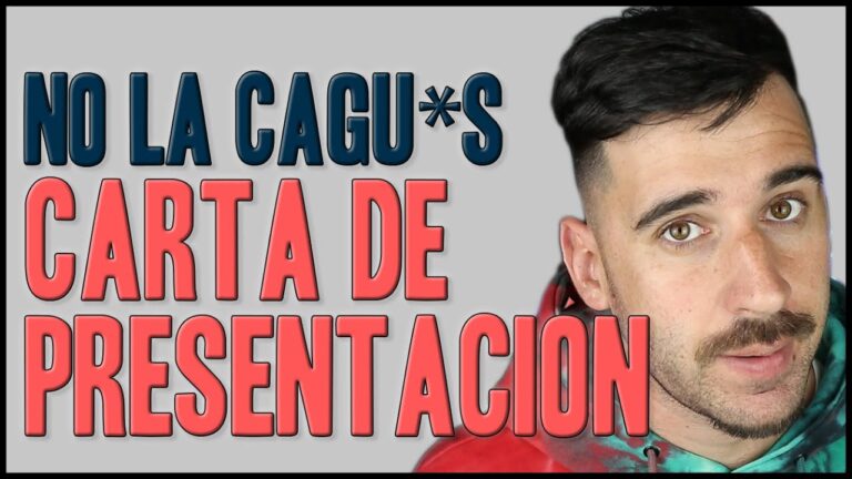 Secretos para una carta de presentación impecable: cómo hacerla bien