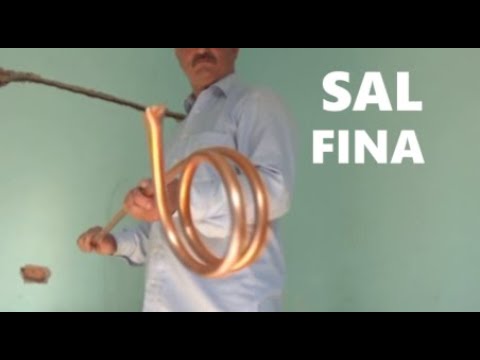 Descubre el fascinante arte de hacer espirales con tubo de cobre