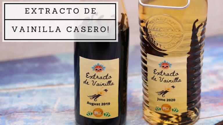 Descubre el m&eacute;todo infalible para hacer tu propio extracto de vainilla en casa