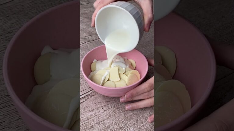 Descubre los secretos para hacer un irresistible drip de chocolate blanco