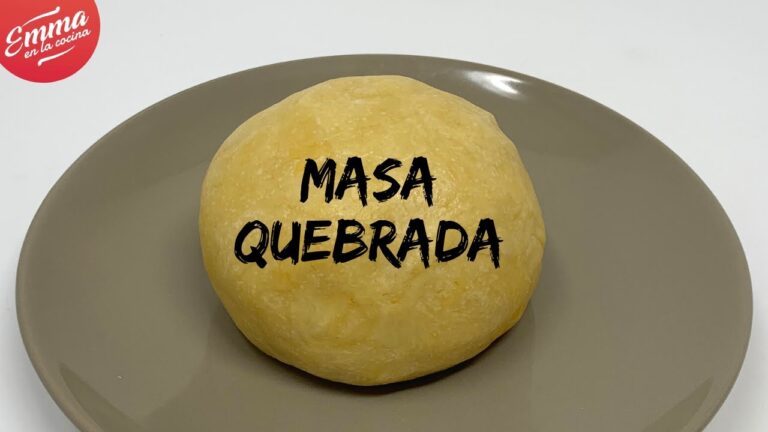 Descubre la receta perfecta de pasta quebrada para quiche en solo minutos