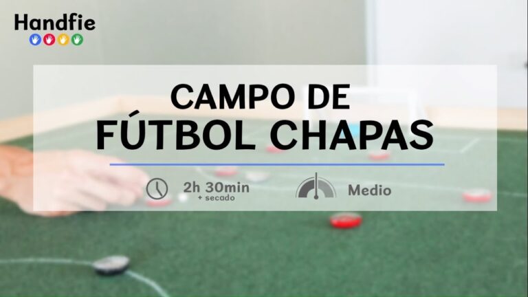 Guía práctica: Cómo crear un campo de fútbol para chapas