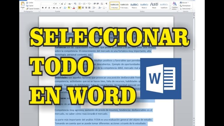 Truco infalible para seleccionar todo: ¡Cómo hacerlo en solo segundos!