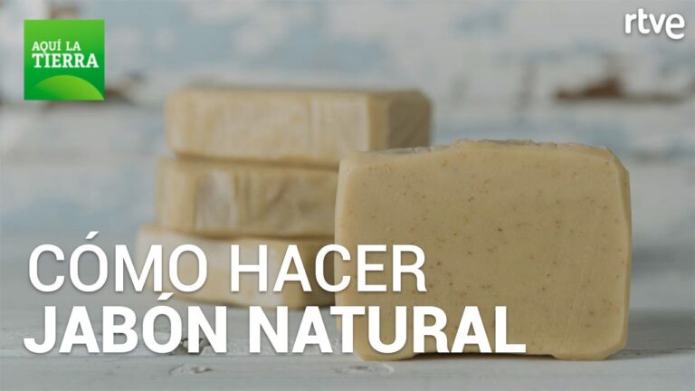 Descubre el arte de hacer jab&oacute;n casero con tierra: &iexcl;sorprendente y natural!