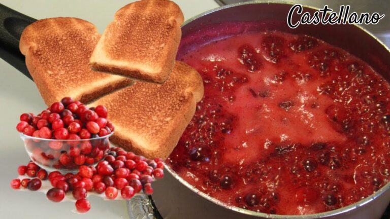 Deliciosas recetas: ¡mágicas mermeladas arándanos rojos!