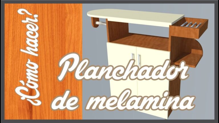 Descubre cómo hacer un práctico mueble para planchar y optimiza tu espacio