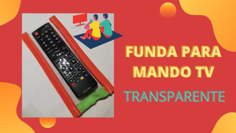 Descubre c&oacute;mo hacer un protector para tu mando de TV en casa