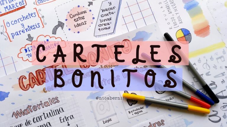 Descubre cómo hacer un cartel llamativo y captar todas las miradas