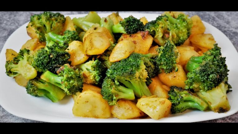 Descubre la deliciosa forma de preparar brócoli con patatas en casa