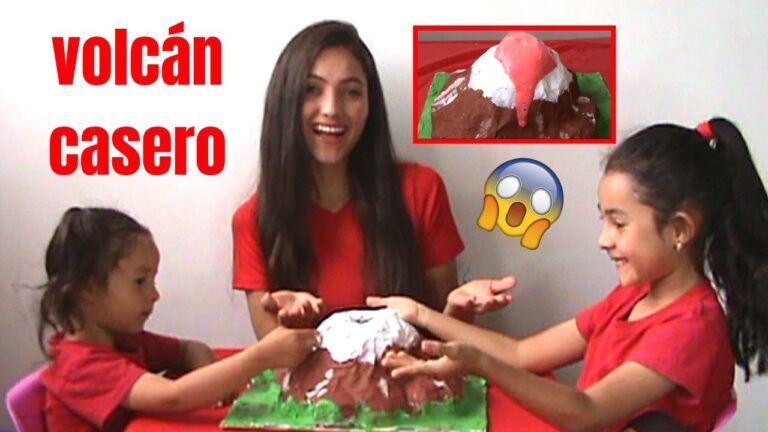 Descubre cómo hacer un volcán sencillo y sorprende a todos