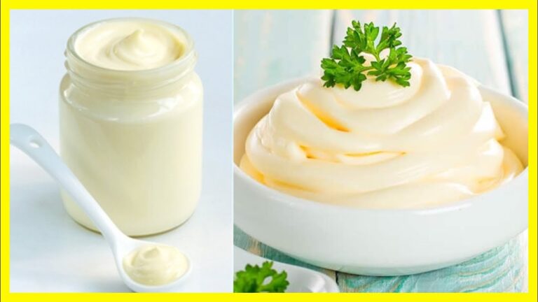 Mayonesa de Leche Sin Huevo: El Secreto Para Hacerla en Casa