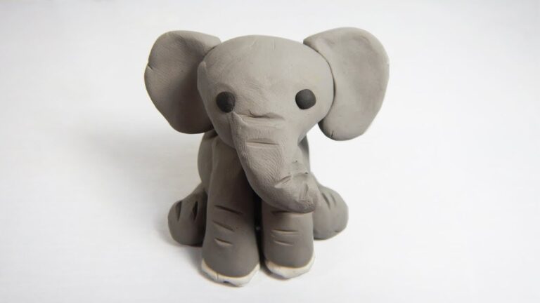 Descubre el arte de crear elefantes de plastilina en solo 5 pasos