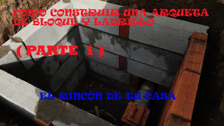 Descubre cómo hacer una arqueta de ladrillo: ¡Guía fácil de construcción!
