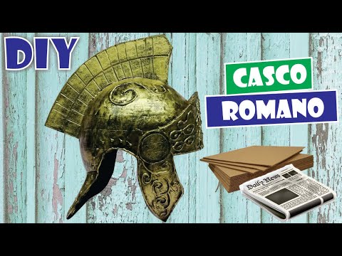 Descubre cómo crear un casco romano de cartón de forma fácil