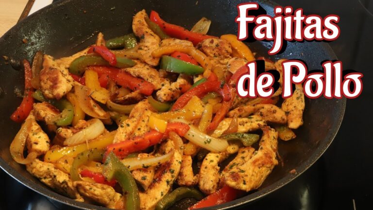 Descubre cómo preparar fajitas de pollo deliciosas en casa