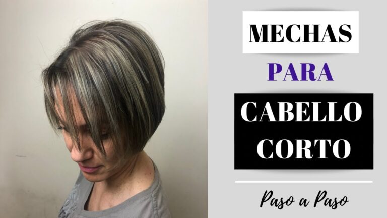 ¡Mejora tu look! Descubre cómo hacer mechas en casa para pelo corto