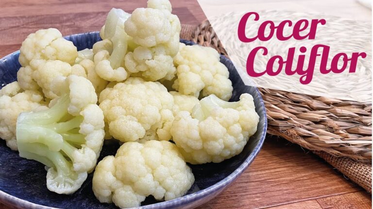 Descubre el secreto: Cómo hacer coliflor hervida en minutos